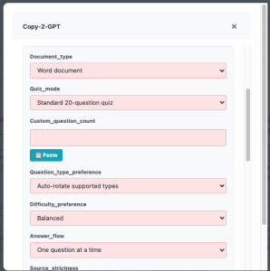 MCQ Quiz Generator screenshot 2